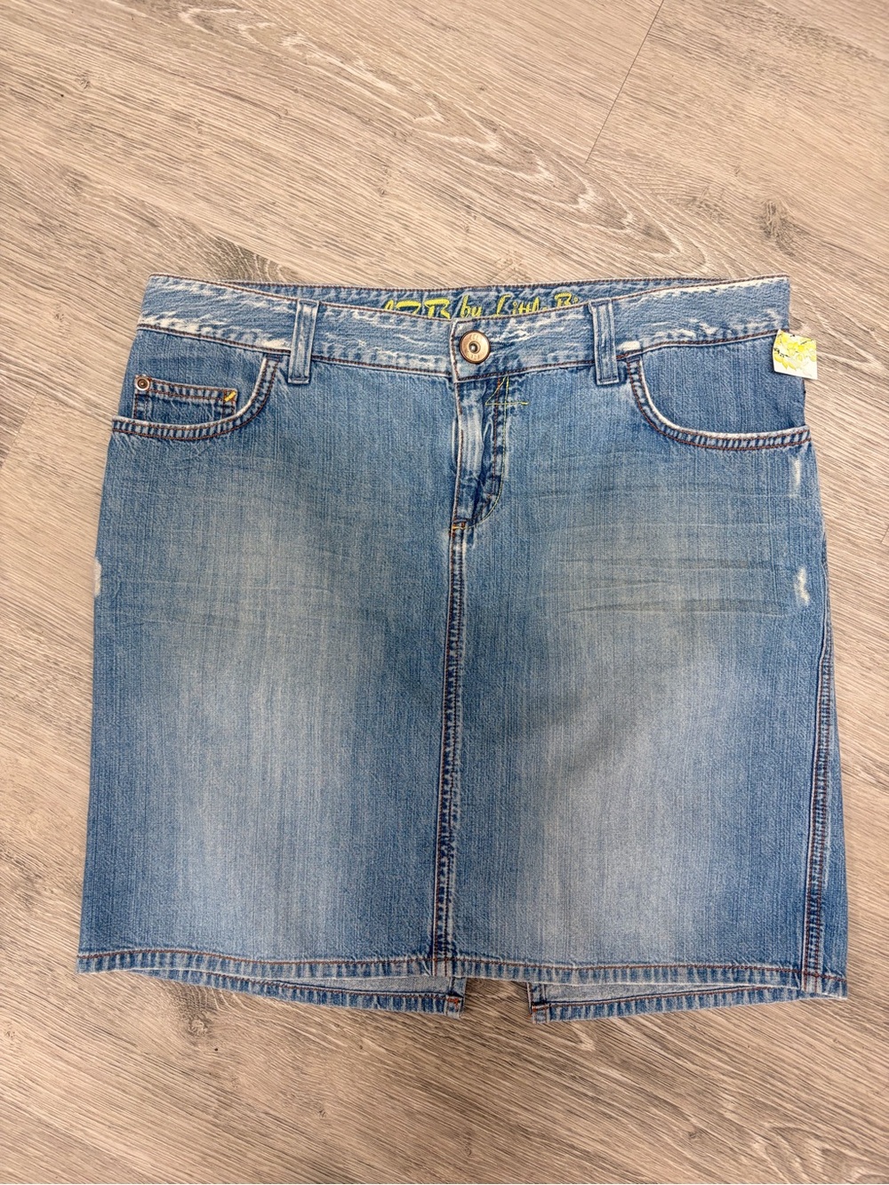 Classic Blue Denim Mini Skirt